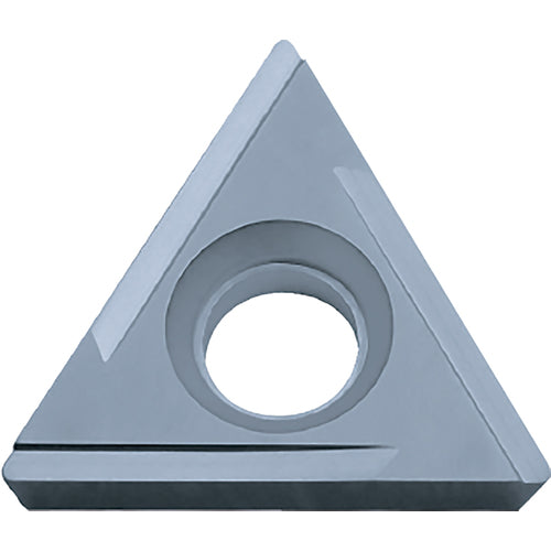 TPGH 321 Hard Steel PR1425, 1/64″ Corner Radius, 1/8″ Thick, 3/8″ Inscribed Circle, MEGACOAT NANO, Triangle, Turning Indexable Insert - Exact Tooling