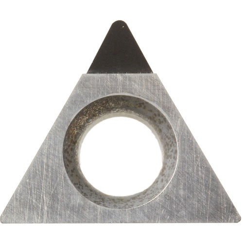 TPMH 322 NE KPD001, 1/32″ Corner Radius, 1/8″ Thick, 3/8″ Inscribed Circle, Triangle, Turning Indexable Insert - Exact Tooling