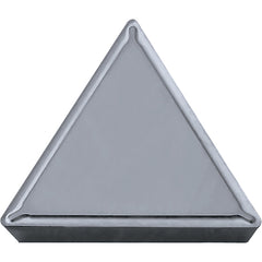 TPMR 321 DP TN60, 1/64″ Corner Radius, 1/8″ Thick, 3/8″ Inscribed Circle, TiCN/NbC, Triangle, Turning Indexable Insert - Exact Tooling