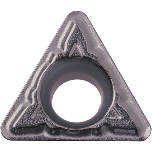 TPMT 221 XQ PV7025, 1/64″ Corner Radius, 1/8″ Thick, 1/4″ Inscribed Circle, TiCN (MEGACOAT), Triangle, Turning Indexable Insert - Exact Tooling