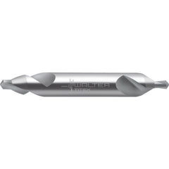 #3 × 2″ OAL 60 Degree HSS Form A Center Drill Bright - Exact Tooling