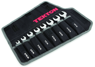 8-Pc. Stubby Ratcheting  Comb Wrench Set  (5/16-3/4") - Exact Tooling