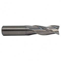 3/16 TuffCut GP 3 Fl Std. Lgth. TiAlN Coated Center Cutting End Mill - Exact Tooling