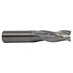 7/16 TuffCut Std. Length Center Cutting 3 Fl End Mill TiCN Coated - Exact Tooling