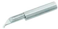 .0300/.0330 Width x 1/4 Shank RH Undercut & Profile Grooving Tool-Uncoated - Exact Tooling