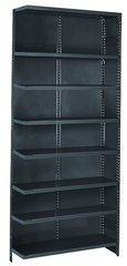 48 x 12 x 85'' (8 Shelves) - Closed Style Add-On Shelving Unit - Exact Tooling