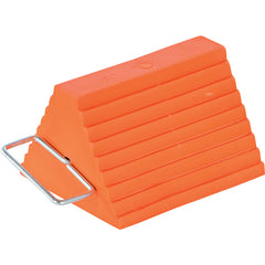 Urethane Wheel Chock W/Handle 6 × 9.5 × 8 - Exact Tooling