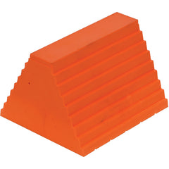 Urethane Wheel Chock 6L × 9.5W × 8H - Exact Tooling