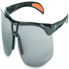 Protege Black Frame - Gray HydroSheildÆ Anti-Fog Lens Safety Glasses - Exact Tooling