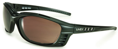 Livewire Matte Black Frame - Gray Lens Safety Glasses - Exact Tooling