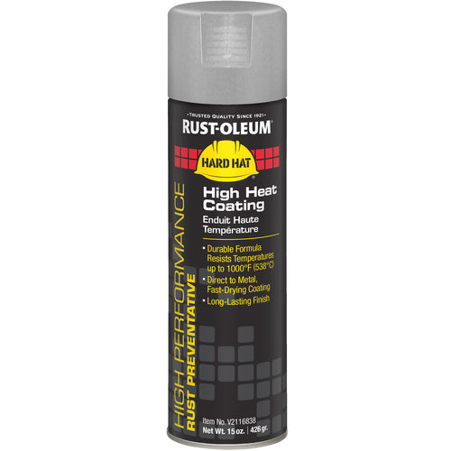 V2100 High Heat Aluminum Spray Paint - Exact Tooling