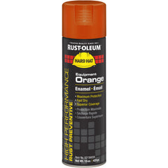 V2100 Equipment Orange Spray Paint - Exact Tooling