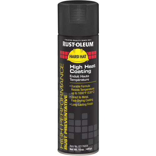 V2100 High Heat Black Spray Paint - Exact Tooling
