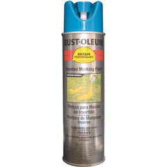 V2300 Caution Blue Spray Paint - Exact Tooling