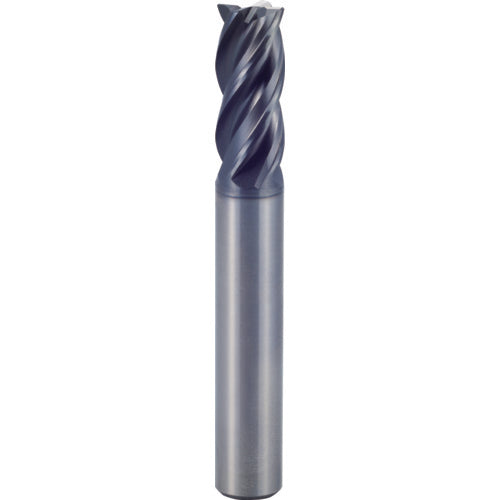7/16″ × 7/16″ × 7/8″ × 2 3/4″ 4 Flute Square End Carbide End Mill-Plain Shank - Y-Coating