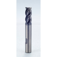 4 × 6 × 16 × 70 mm 2 Flute Square End Carbide End Mill-Plain Shank - Exact Tooling