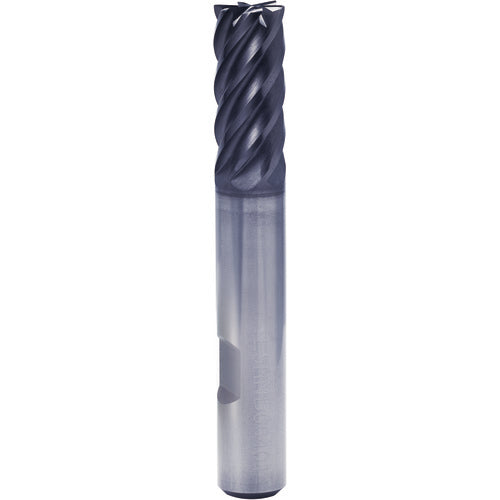 1/2″ × 1/2″ × 1″ × 3″ 6 Flute Square End Carbide End Mill-Flat Shank - Y-Coating