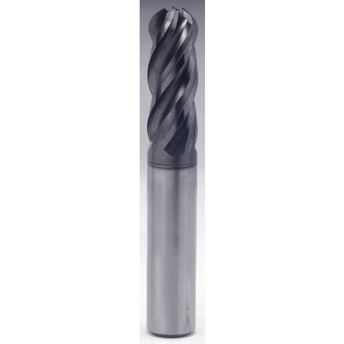 15/32″ × 1/2″ × 1″ × 3″ 4 Flute Square End Carbide End Mill-Plain Shank - Y-Coating