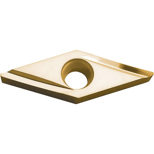 VBET 2205 M-Y PV710, 0.0079″ Corner Radius, 1/8″ Thick, 1/4″ Inscribed Circle, TiCN (MEGACOAT NANO), Diamond, Turning Indexable Insert - Exact Tooling