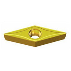 VBMT 331 R52 PT1115, 0.016'Ä≥ Corner Radius, 0.187'Ä≥ Thick, 3/8'Ä≥ Inscribed Circle, TiN|TiCN|Al2O3|TiN, Diamond, Turning Indexable Insert - Exact Tooling