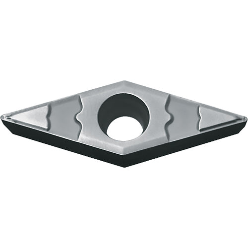 VBMT 331 GP TN60, 1/64″ Corner Radius, 3/16″ Thick, 3/8″ Inscribed Circle, TiCN/NbC, Diamond, Turning Indexable Insert - Exact Tooling