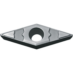 VBMT 331 GP TN60, 1/64″ Corner Radius, 3/16″ Thick, 3/8″ Inscribed Circle, TiCN/NbC, Diamond, Turning Indexable Insert - Exact Tooling