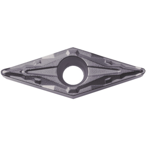 VBMT 331 PP PR1225, 1/64″ Corner Radius, 3/16″ Thick, 3/8″ Inscribed Circle, MEGACOAT, Diamond, Turning Indexable Insert - Exact Tooling