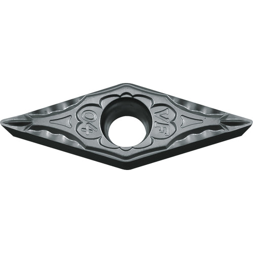 VBMT 222 VF TN610, 1/32″ Corner Radius, 1/8″ Thick, 1/4″ Inscribed Circle, TiCN, Diamond, Turning Indexable Insert - Exact Tooling