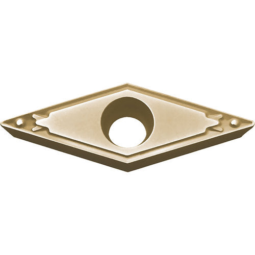 VCMT 151505 HQ CA530, 0.0079″ Corner Radius, 3/32″ Thick, 3/16″ Inscribed Circle, TiCnulll2O3/TiN, Diamond, Turning Indexable Insert - Exact Tooling