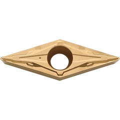 VCMT 151505 PP PV720, 0.0079″ Corner Radius, 3/32″ Thick, 3/16″ Inscribed Circle, TiCN (MEGACOAT NANO), Diamond, Turning Indexable Insert - Exact Tooling