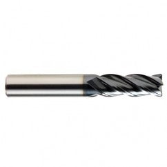 1/2 x 5/8 x 5/8 x 2-1/2 4Fl .015 C/R Carbide End Mill - TiALN - Exact Tooling