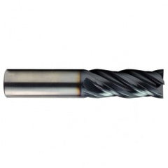 5/8 x 5/8 x 3 x 6 4Fl  Square Carbide End Mill - TiALN - Exact Tooling