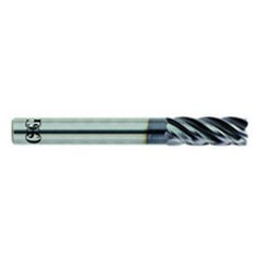 1 x 1 x 1-1/2 x 4 5Fl .060 C/R Carbide End Mill - TiALN - Exact Tooling