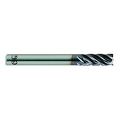 3/4 x 3/4 x 1-1/2 x 4 5Fl  Square Carbide End Mill - TiALN - Exact Tooling