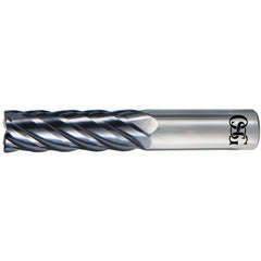 ‎VGM6-05000-M - 1/2″ Dia. × 1/2″ Shank × 1″ DOC × 3″ OAL, Carbide, EXO, 6 Flute, Square, End Mill - Exact Tooling