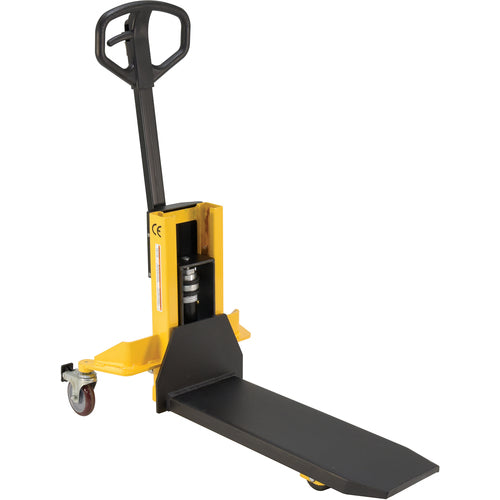Single Fork Skid Positioner Lifter 800 lb - Exact Tooling