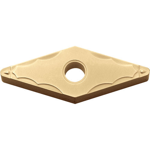 VNMG 3305 GP CA5525, 0.0079″ Corner Radius, 3/16″ Thick, 3/8″ Inscribed Circle, TiCnulll2O3/TiN, Diamond, Turning Indexable Insert - Exact Tooling