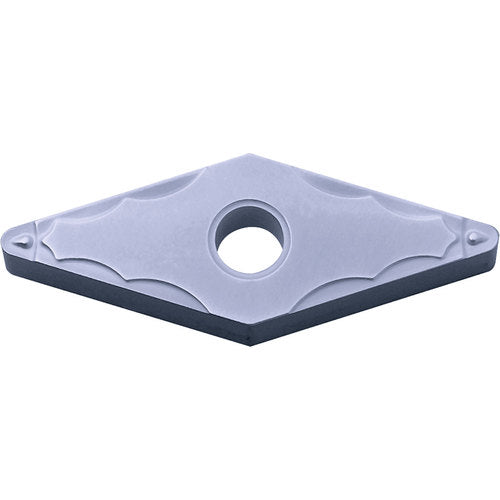 VNMG 3305 GP PV7025, 0.0079″ Corner Radius, 3/16″ Thick, 3/8″ Inscribed Circle, TiCN (MEGACOAT), Diamond, Turning Indexable Insert - Exact Tooling