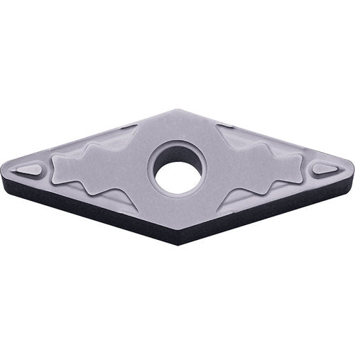 VNMG 331 HQ PV7025, 1/64″ Corner Radius, 3/16″ Thick, 3/8″ Inscribed Circle, TiCN (MEGACOAT), Diamond, Turning Indexable Insert - Exact Tooling