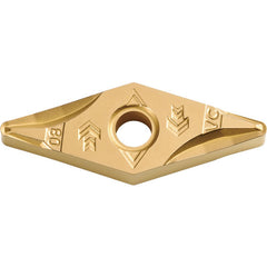 VNMG 332 VC PV720, 1/32″ Corner Radius, 3/16″ Thick, 3/8″ Inscribed Circle, TiCN (MEGACOAT NANO), Diamond, Turning Indexable Insert - Exact Tooling