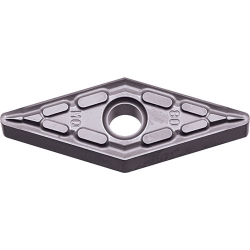 VNMG 332 MQ PR1535, 1/32″ Corner Radius, 3/16″ Thick, 3/8″ Inscribed Circle, MEGACOAT NANO, Diamond, Turning Indexable Insert - Exact Tooling