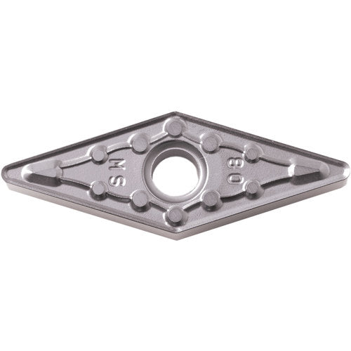 VNMG 333 MS PR1310, 3/64″ Corner Radius, 3/16″ Thick, 3/8″ Inscribed Circle, MEGACOAT, Diamond, Turning Indexable Insert - Exact Tooling