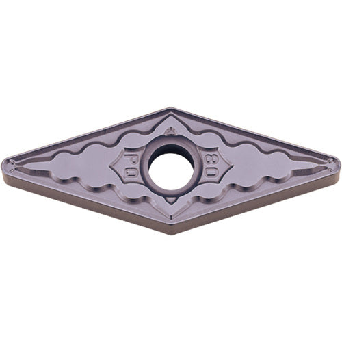 VNMG 331 PQ PV7025, 1/64″ Corner Radius, 3/16″ Thick, 3/8″ Inscribed Circle, TiCN (MEGACOAT), Diamond, Turning Indexable Insert - Exact Tooling