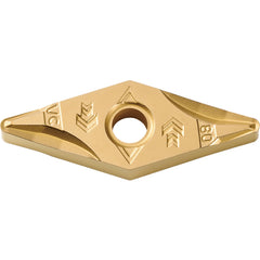 VNMG 332 VC PV720, 1/32″ Corner Radius, 3/16″ Thick, 3/8″ Inscribed Circle, TiCN (MEGACOAT NANO), Diamond, Turning Indexable Insert - Exact Tooling