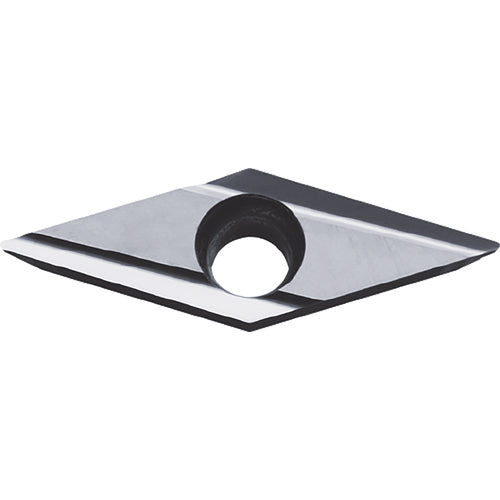 VPET 22013 MF-J PR1225, 0.002″ Corner Radius, 1/8″ Thick, 1/4″ Inscribed Circle, MEGACOAT, Diamond, Turning Indexable Insert - Exact Tooling