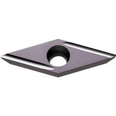 VPET 151502 MF-U PR1535, 0.0039″ Corner Radius, 3/32″ Thick, 3/16″ Inscribed Circle, MEGACOAT NANO, Diamond, Turning Indexable Insert - Exact Tooling
