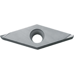 VPET 151502 M-F PR1425, 0.0039″ Corner Radius, 3/32″ Thick, 3/16″ Inscribed Circle, MEGACOAT NANO, Diamond, Turning Indexable Insert - Exact Tooling