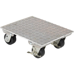 Aluminum Plate Dolly 1.2K lb Cap 14 × 18 - Exact Tooling