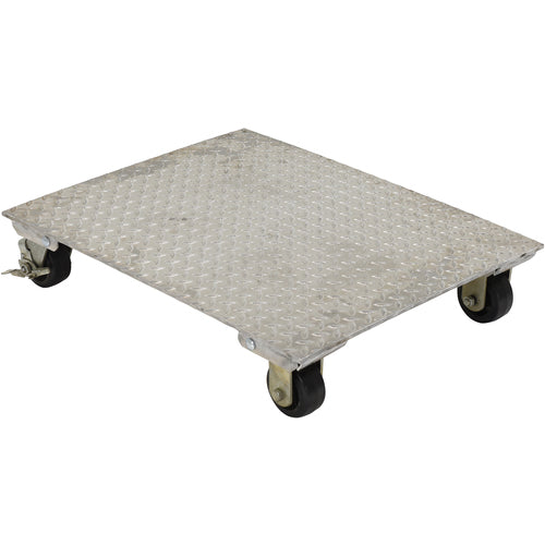 Aluminum Plate Dolly 1.2K lb Cap 24 × 30 - Exact Tooling
