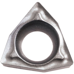 WBMT 15151 DP TN60, 1/64″ Corner Radius, 3/32″ Thick, 3/16″ Inscribed Circle, TiCN/NbC, Trigon, Turning Indexable Insert - Exact Tooling